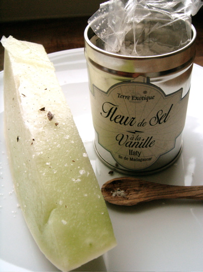 honeydew2 morning honeydew with vanilla fleur de sel