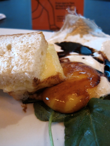 kaya Kaya (coconut jam) Toast, soft fried egg drizzled with soy