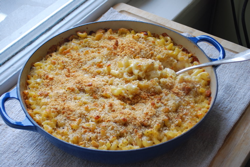 macaroni and cheese with ritz cracker topping recipe