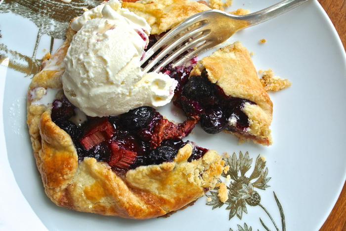 Summer Mixed Berry Galette - Nourish and Fete