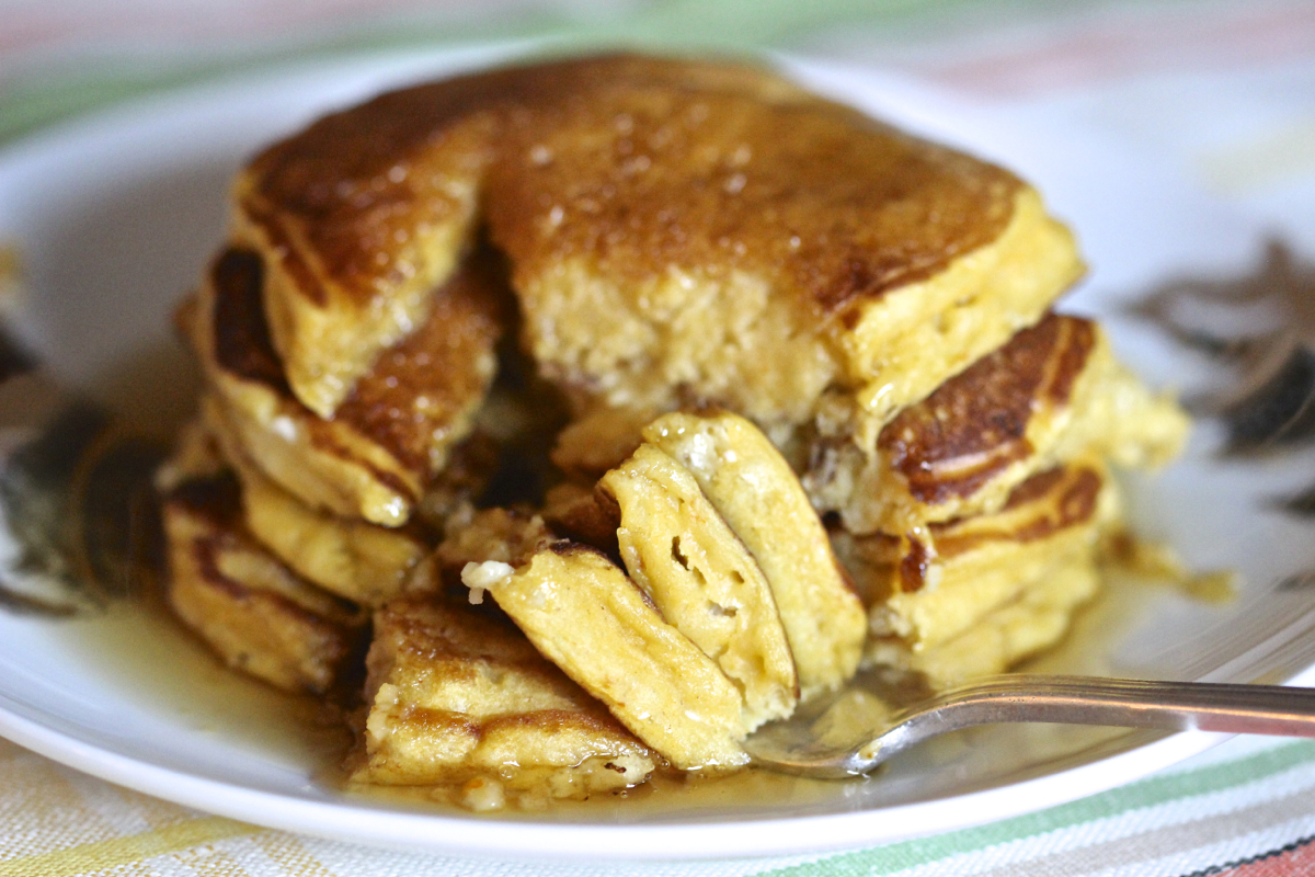 Featured image for “Sour Cream Pumpkin Pancakes”