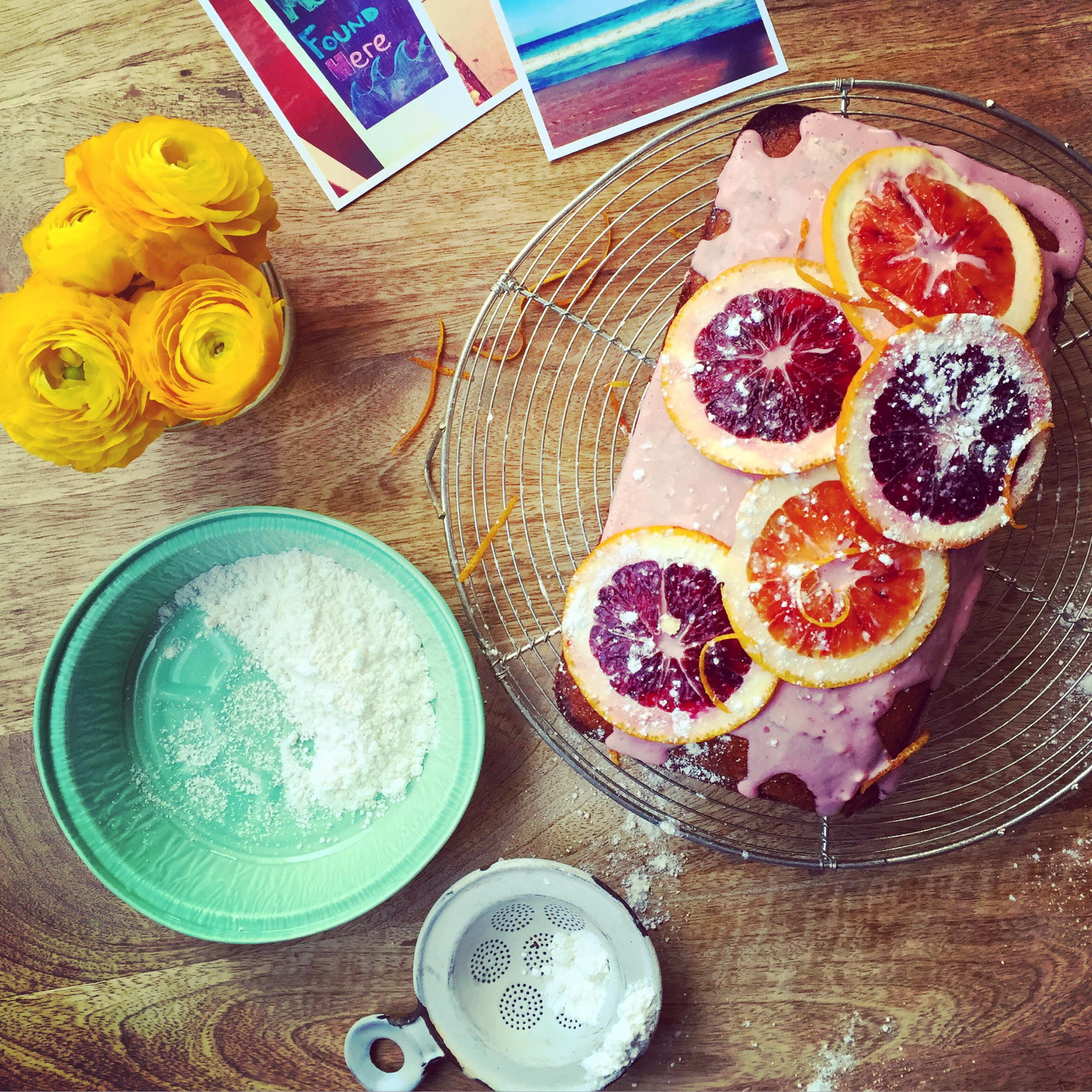 Featured image for “Almond Yogurt Cake with Citrus Glaze”