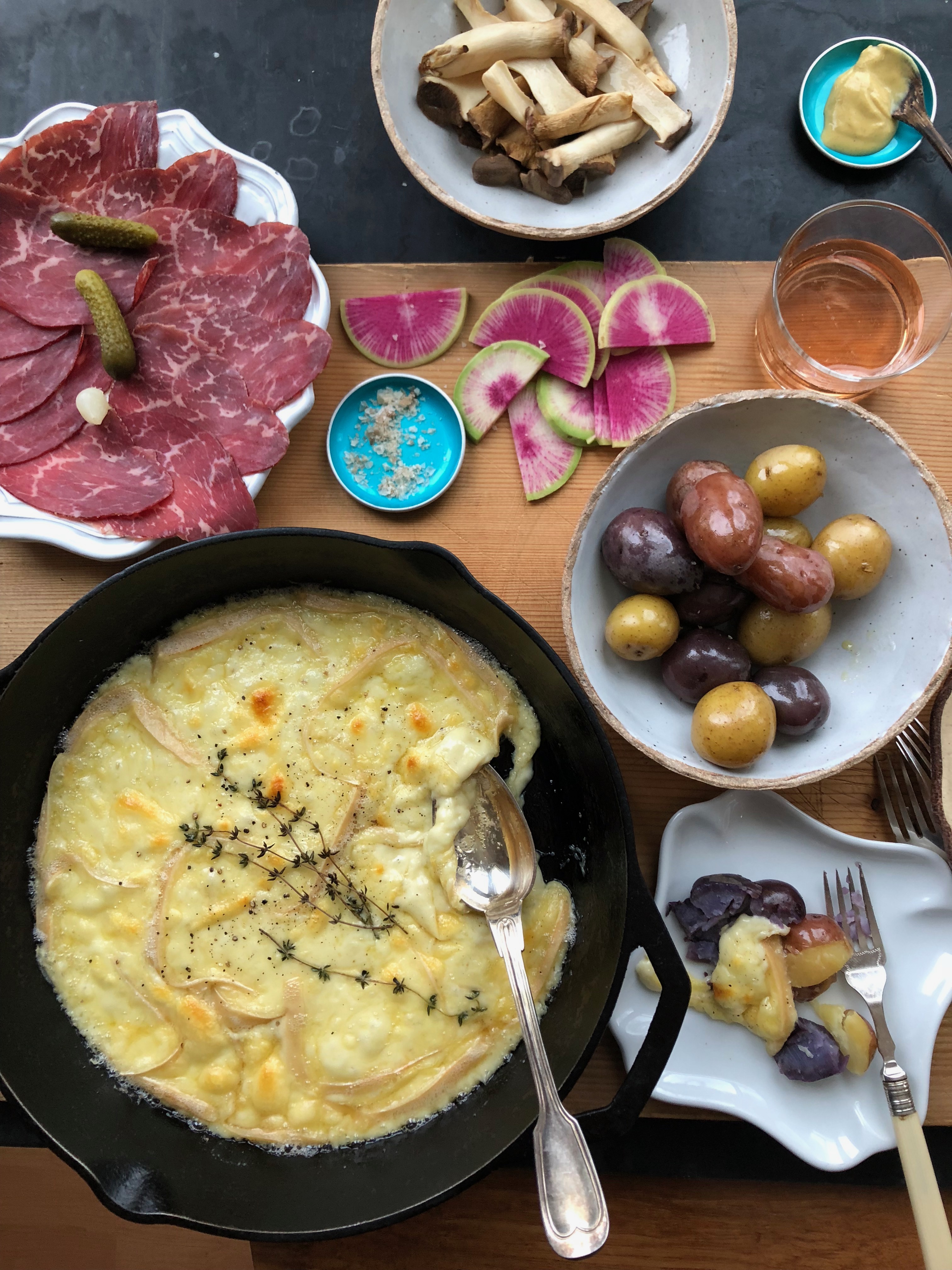 Raclette in Summer - dirndl kitchen