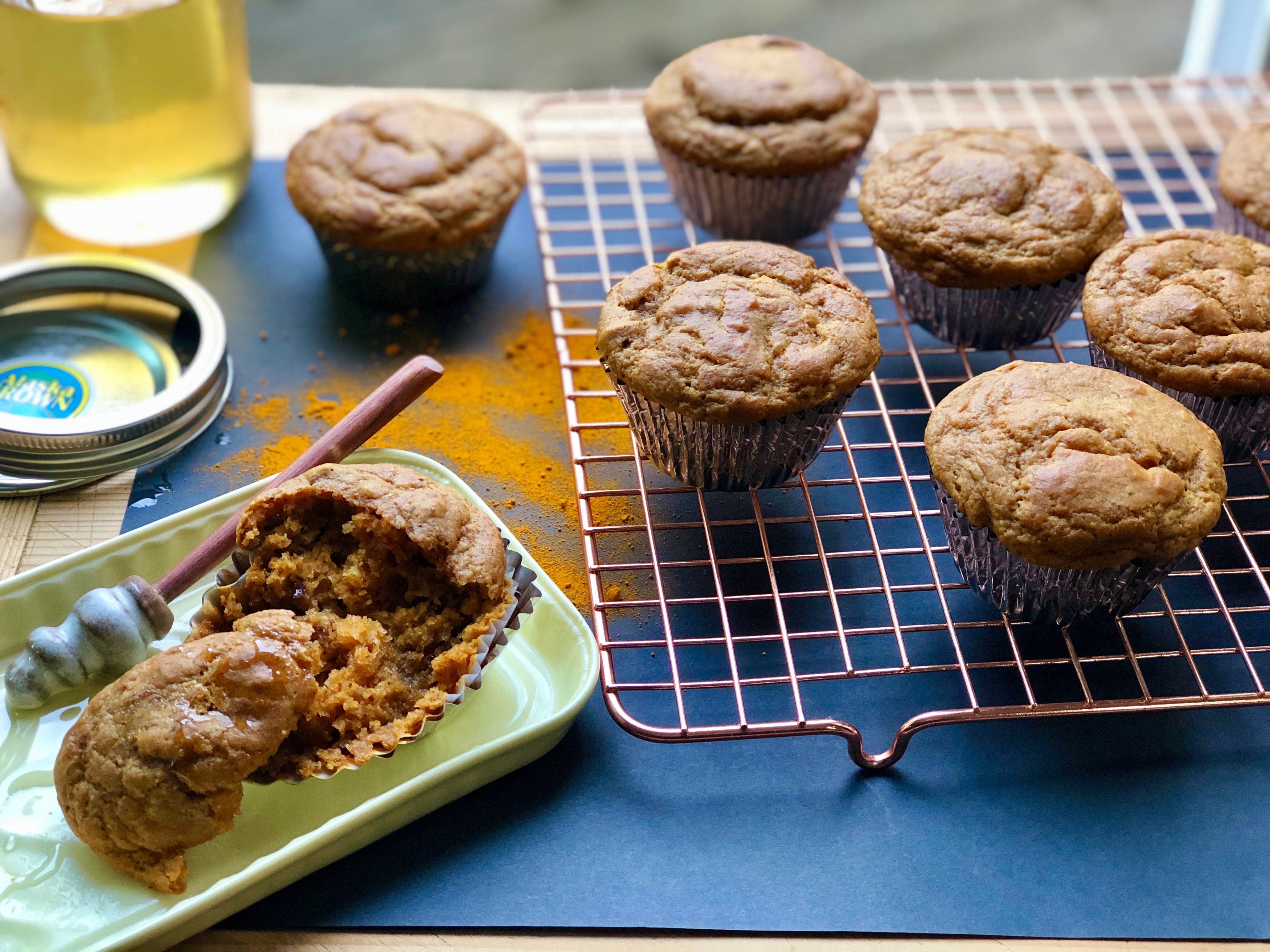 Featured image for “Pumpkin Sour Cream Maple Muffins”