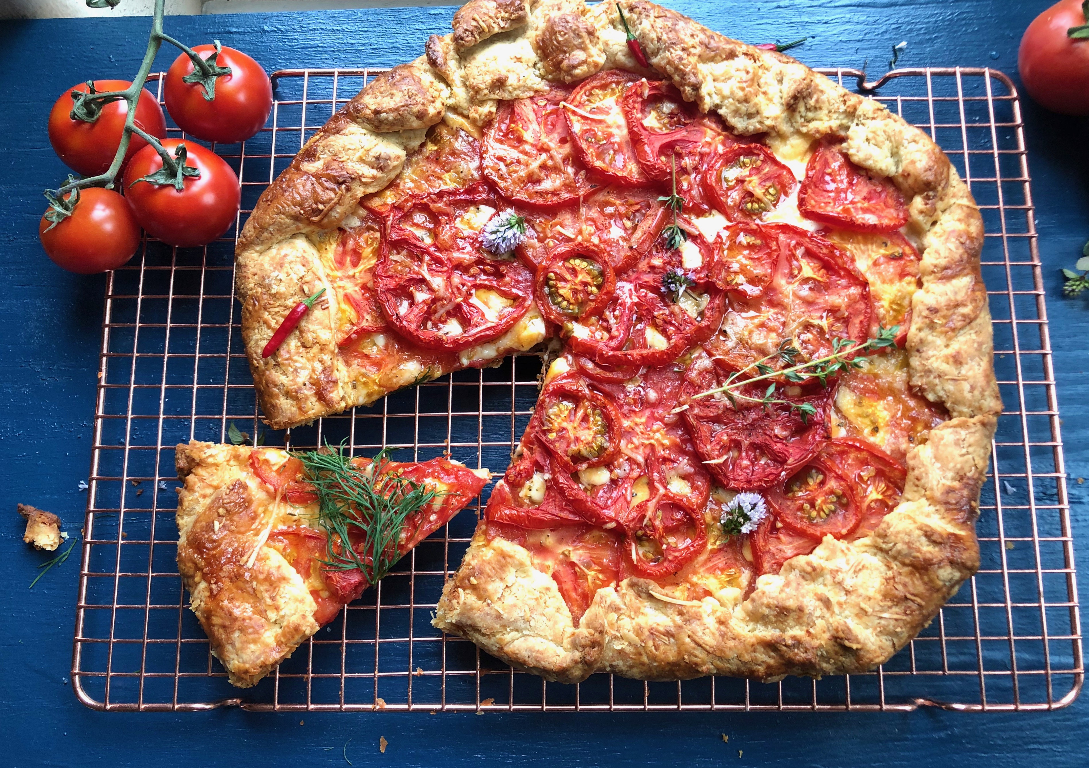 Featured image for “Savory Tomato Galette”
