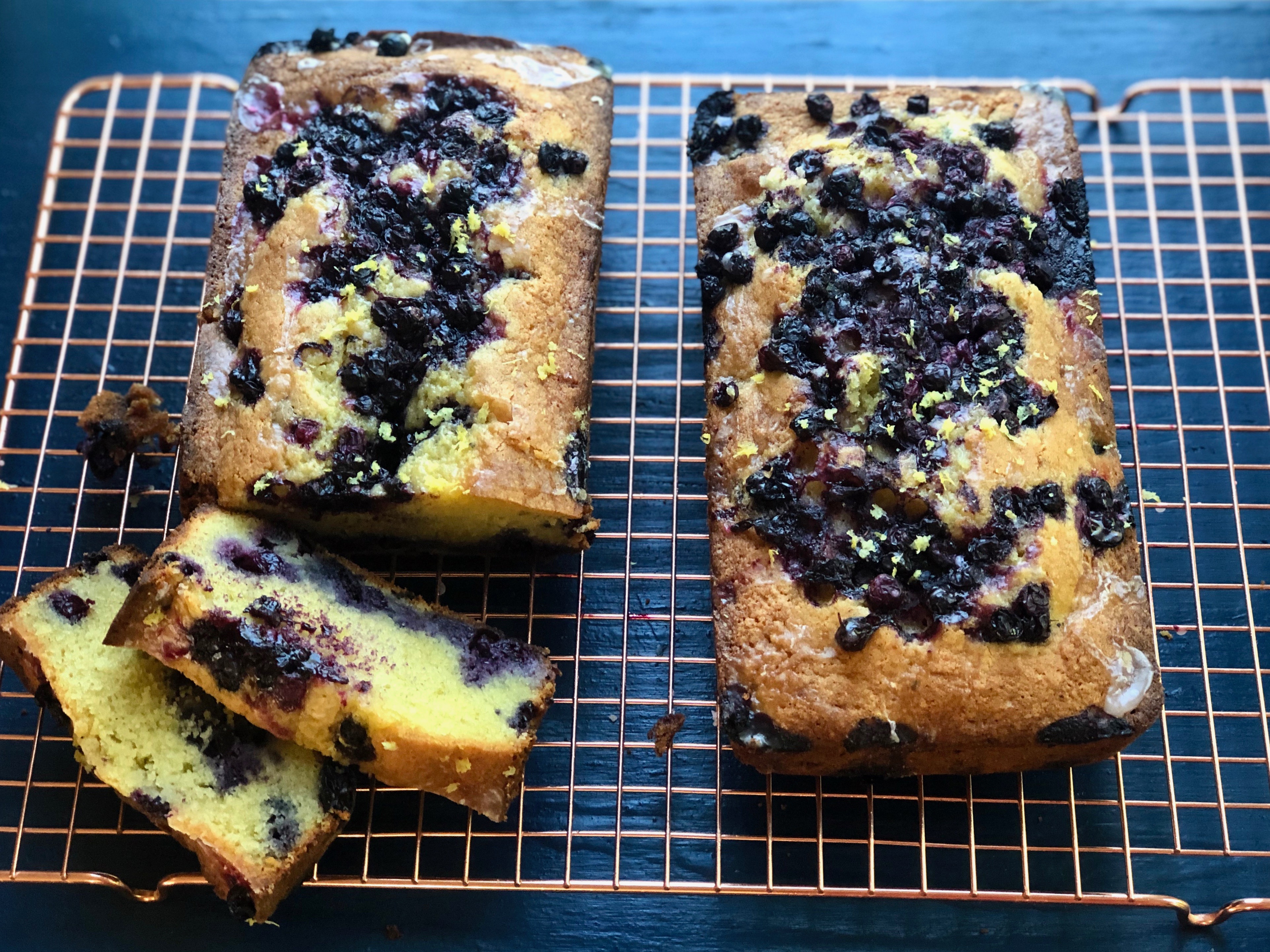 Featured image for “Almond Lemon Blueberry Cake”