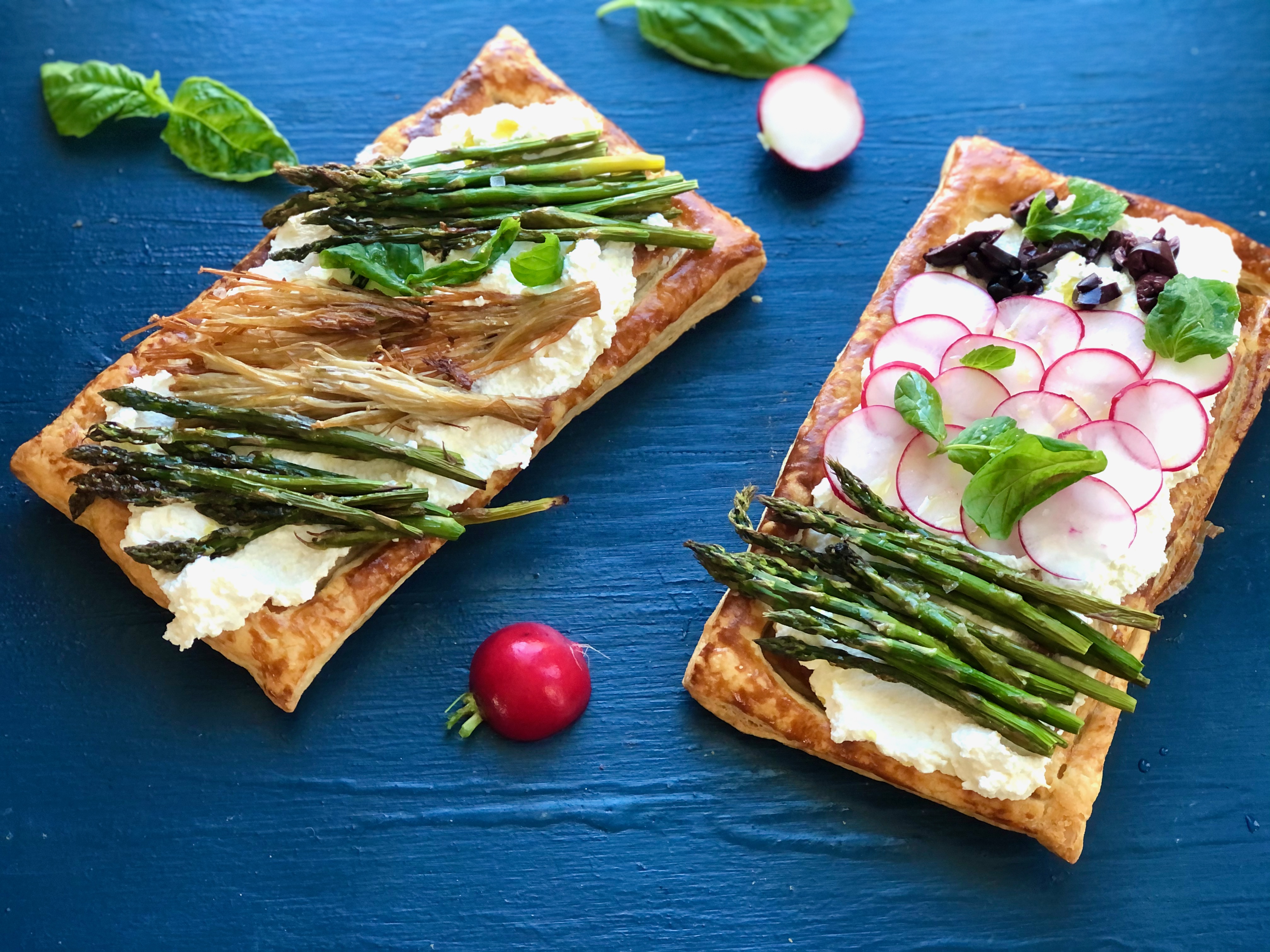 Featured image for “Savory Spring Tart with Lemon Ricotta”