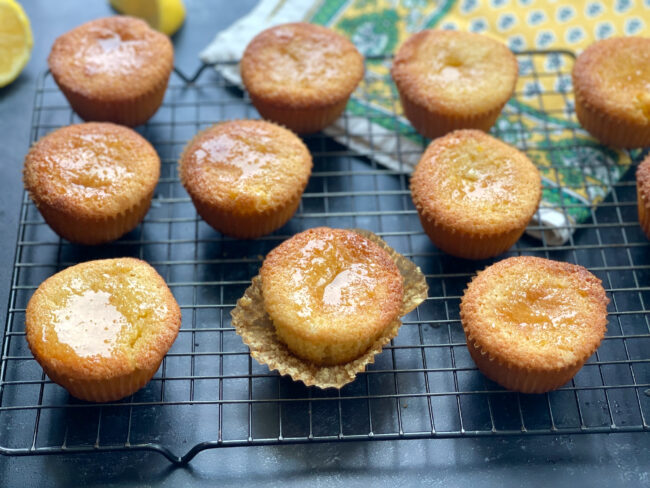 citrus almond cakes.kimsunee